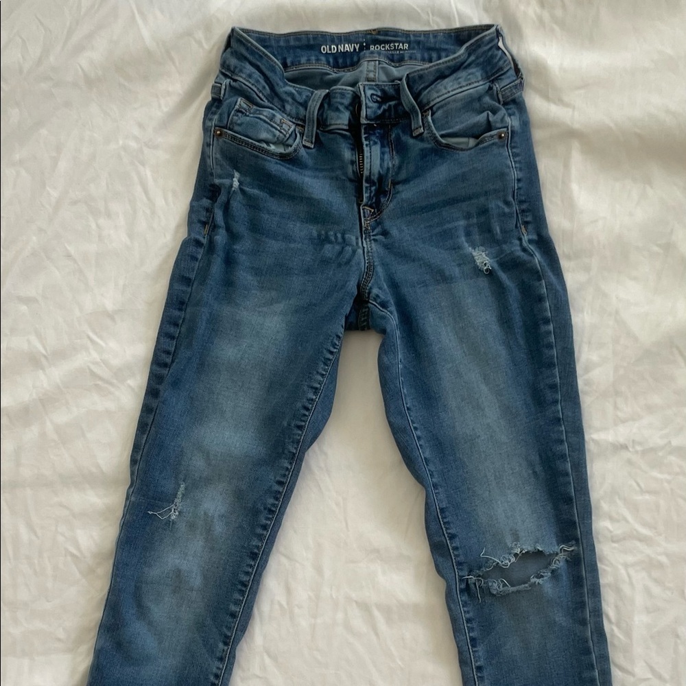 Old Navy Rockstar Mid-rise jeans